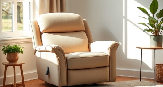 compact senior recliner selection
