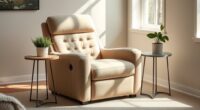 compact stylish recliner options