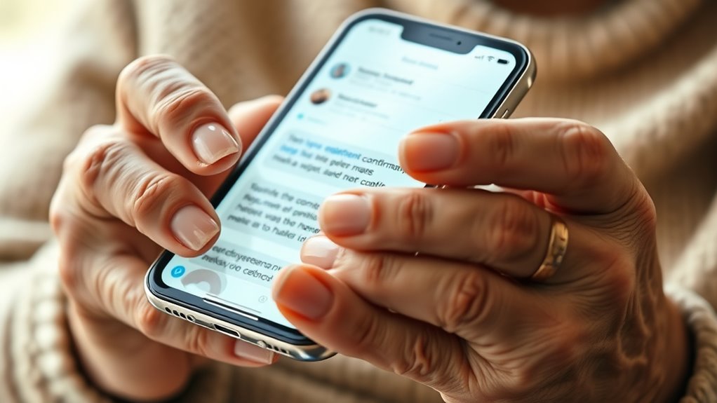 confirm important message details