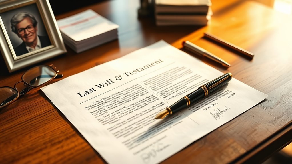 create a clear last will