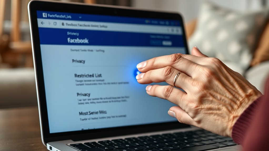 create facebook restricted lists