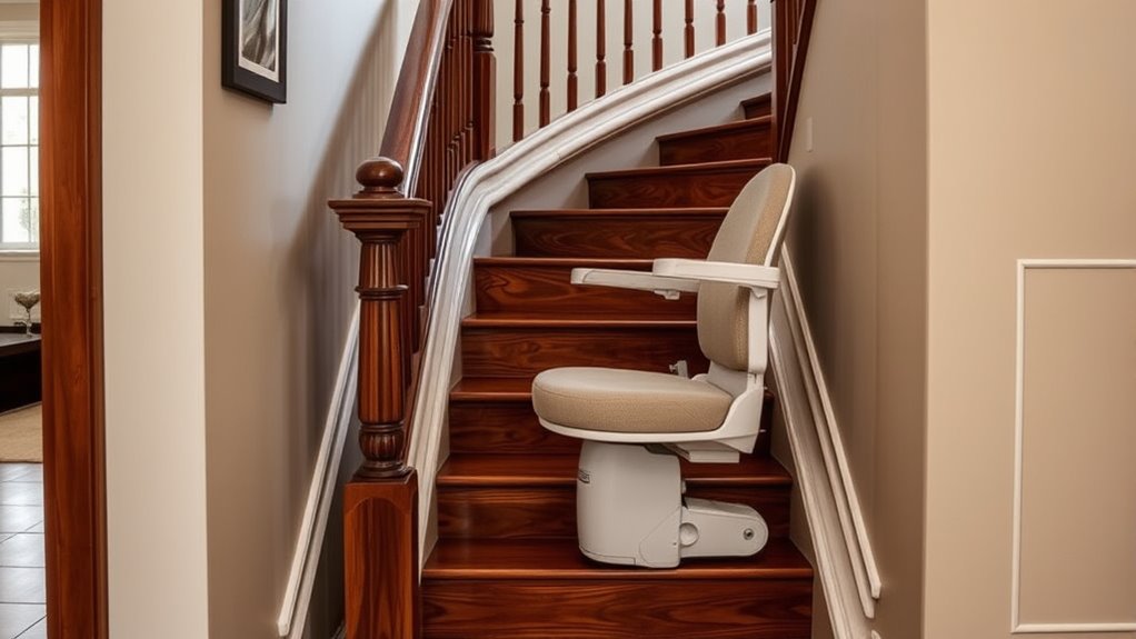 curved stair lift considerations