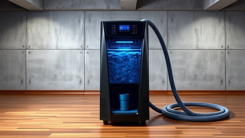 dehumidifier capacity and features