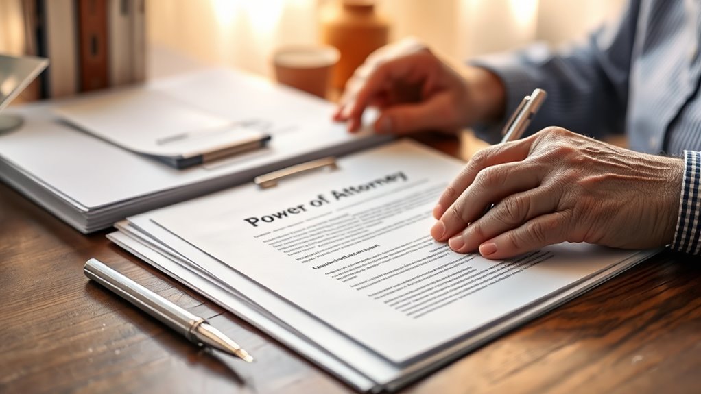 designate financial decision maker authority