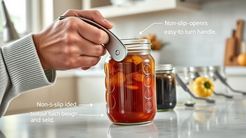 ease of grip and safety