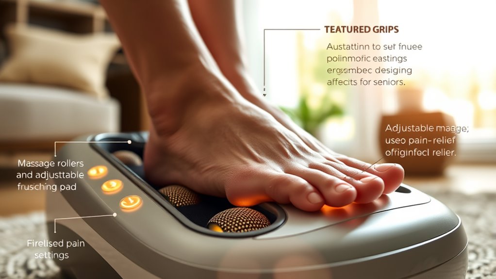 ease safety adjustability comfort