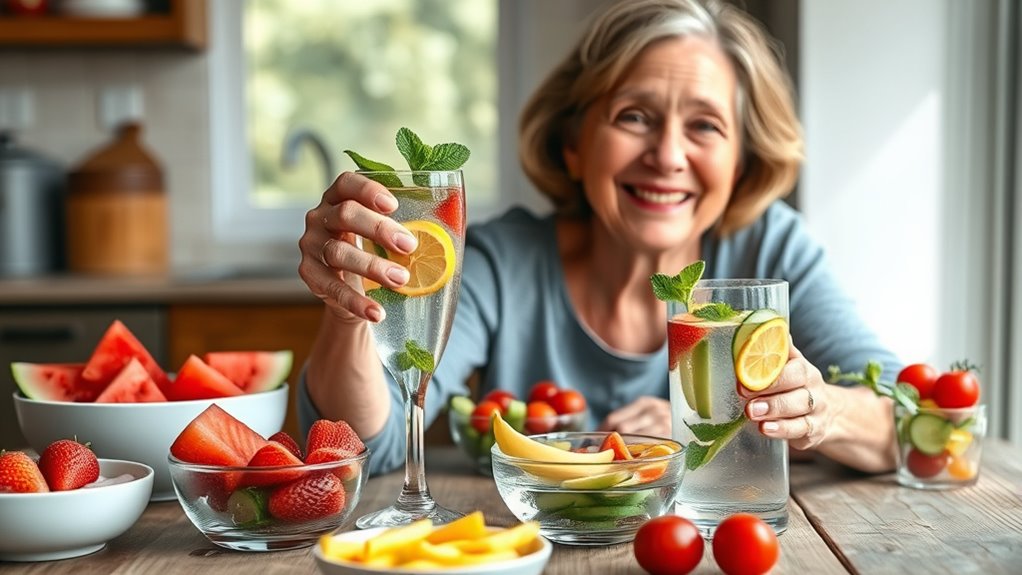 eat hydrating water rich foods