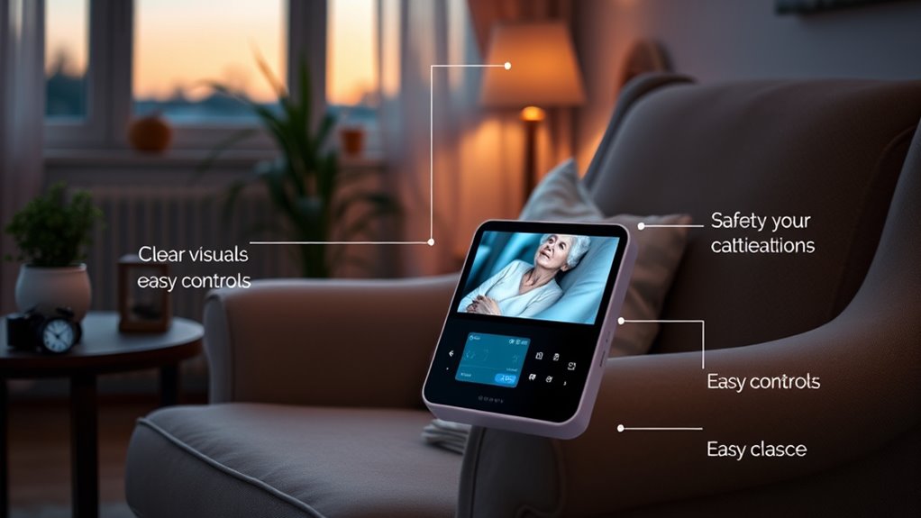elderly care monitor priorities
