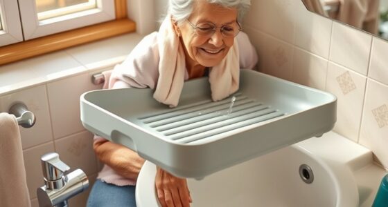 elderly hair wash trays