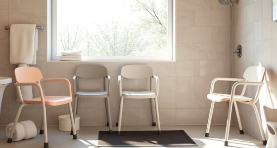 elderly shower chair options