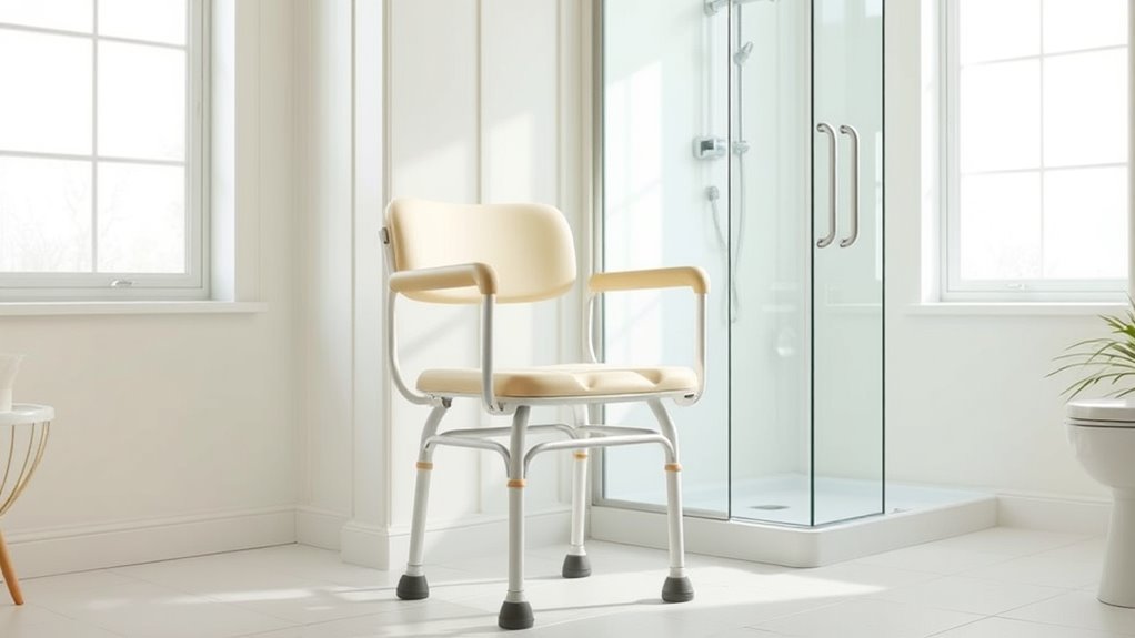 elderly shower chair selection