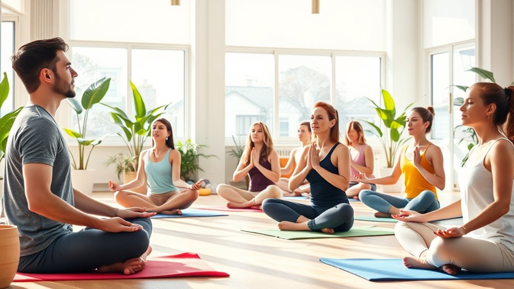 engage breath through visualization