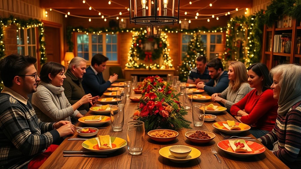 festive conversation starters create warmth