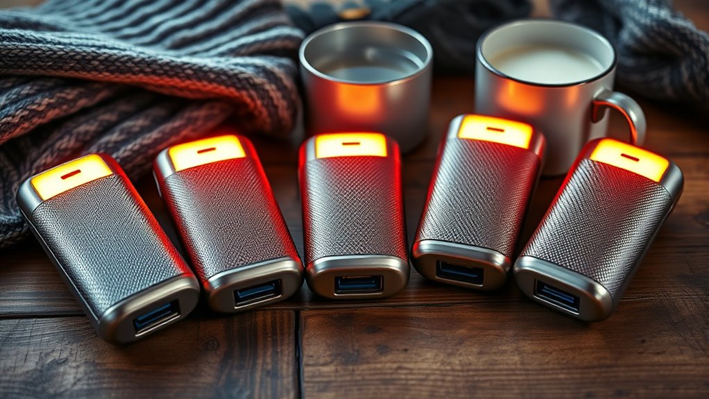 hand warmer features prioritized