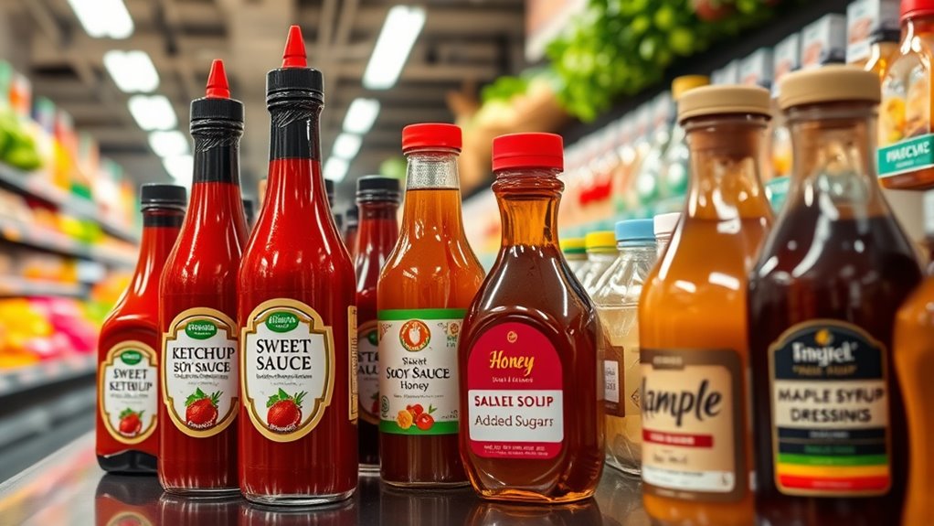 hidden sugars in sauces