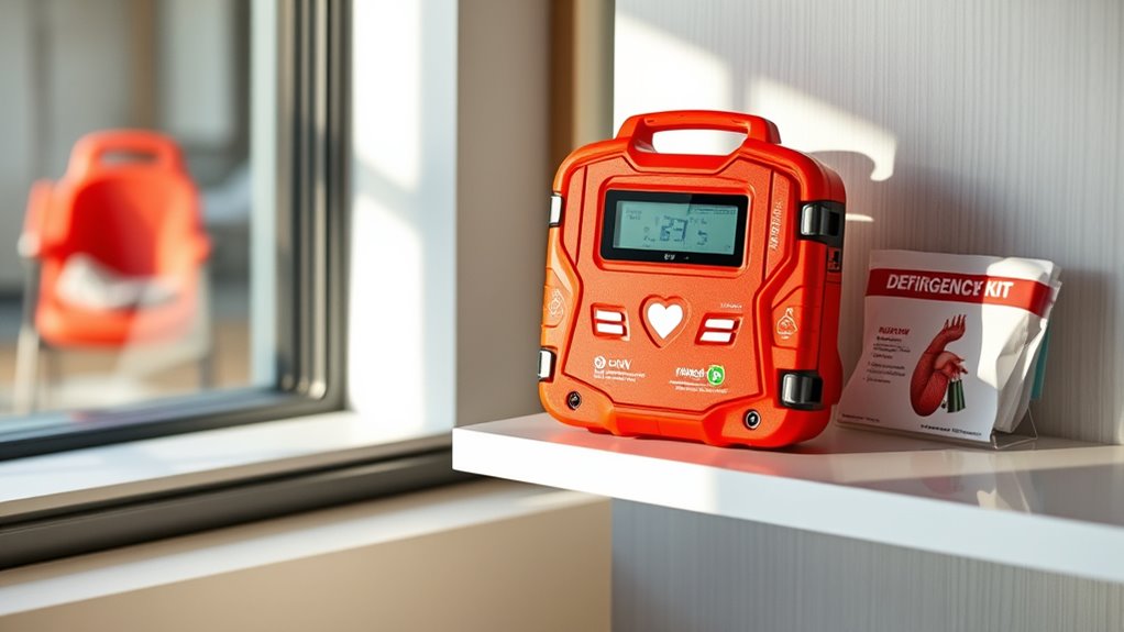 home defibrillator safety features