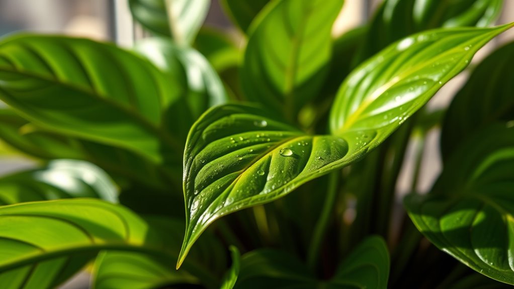houseplants and air purification