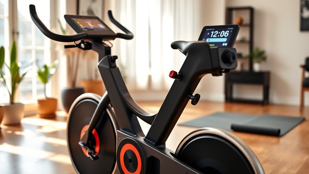 key exercise bike features