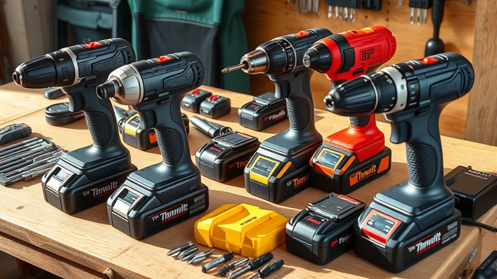 key factors for cordless drills