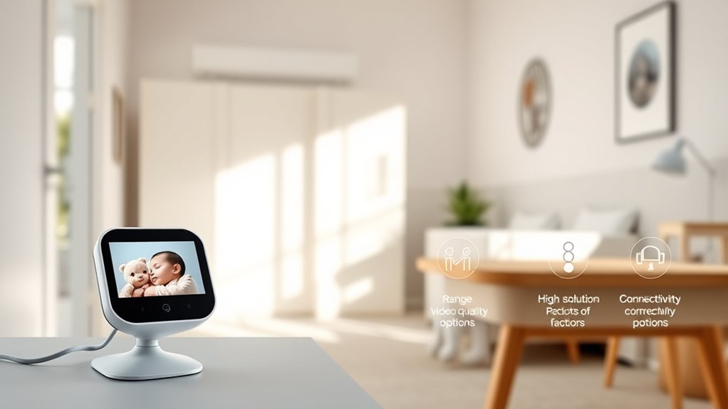 key features for baby monitors