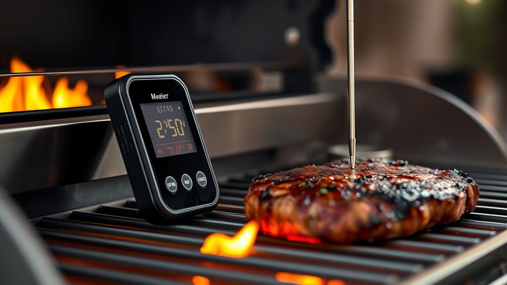 key grilling thermometer features