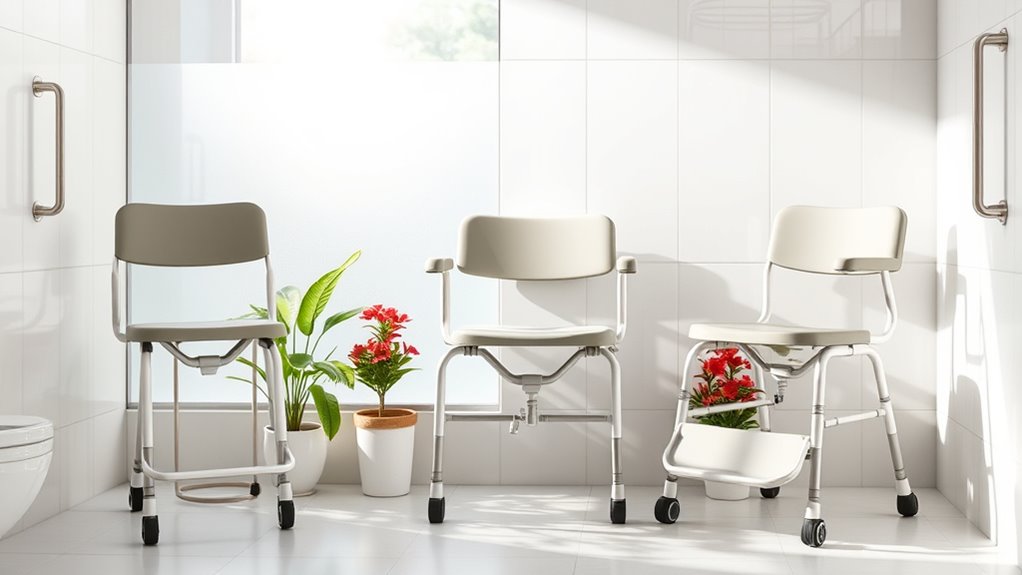 key shower chair selection factors