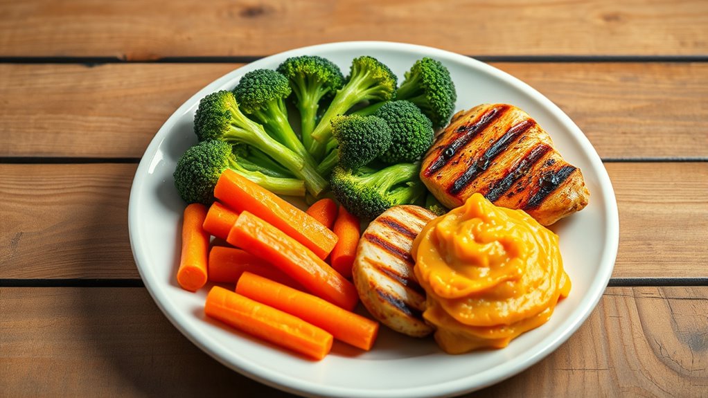 kid friendly veggies and proteins