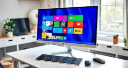 large screen senior all in one computers