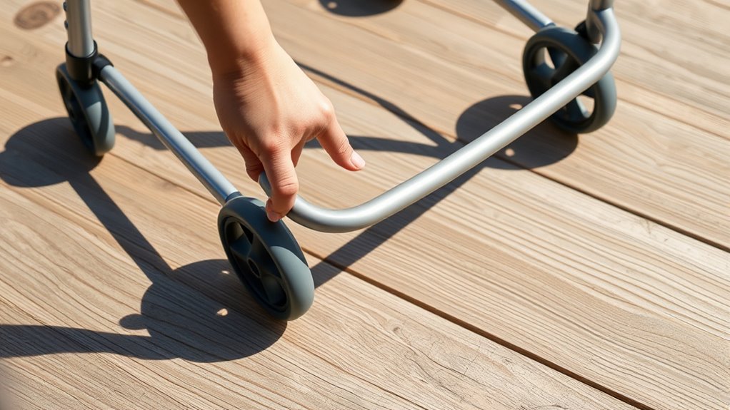 lightweight portable foldable walker