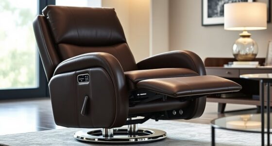 luxury leather power recliners