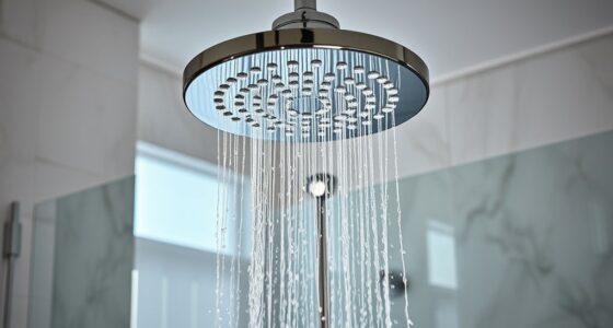 luxury rainfall shower heads