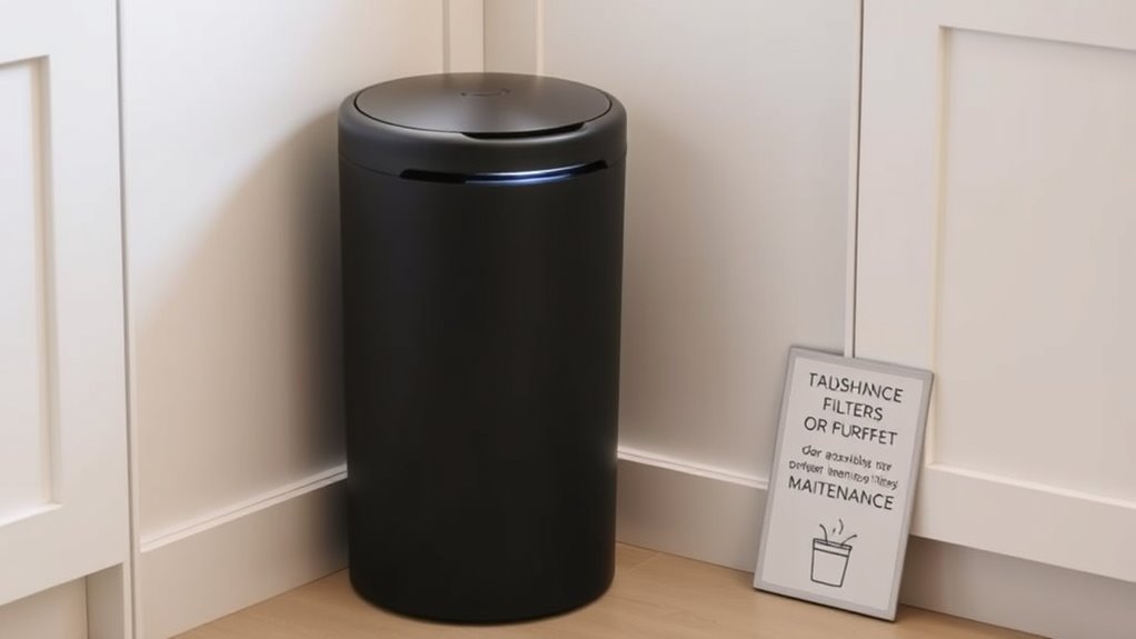 odor containment and maintenance