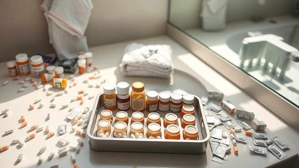 organize medications efficiently weekly