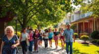 organize neighborhood walking group