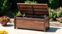 outdoor storage bench options