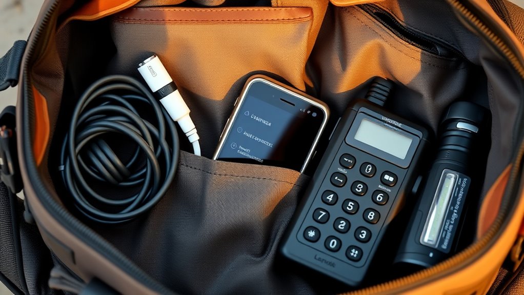 pack batteries and chargers