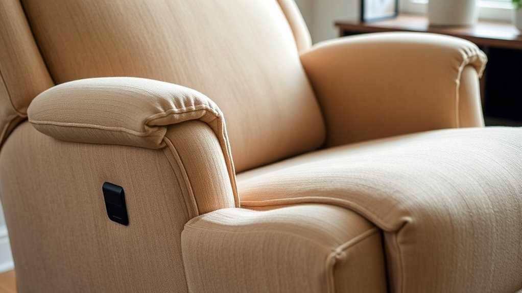 petite recliner comfort features