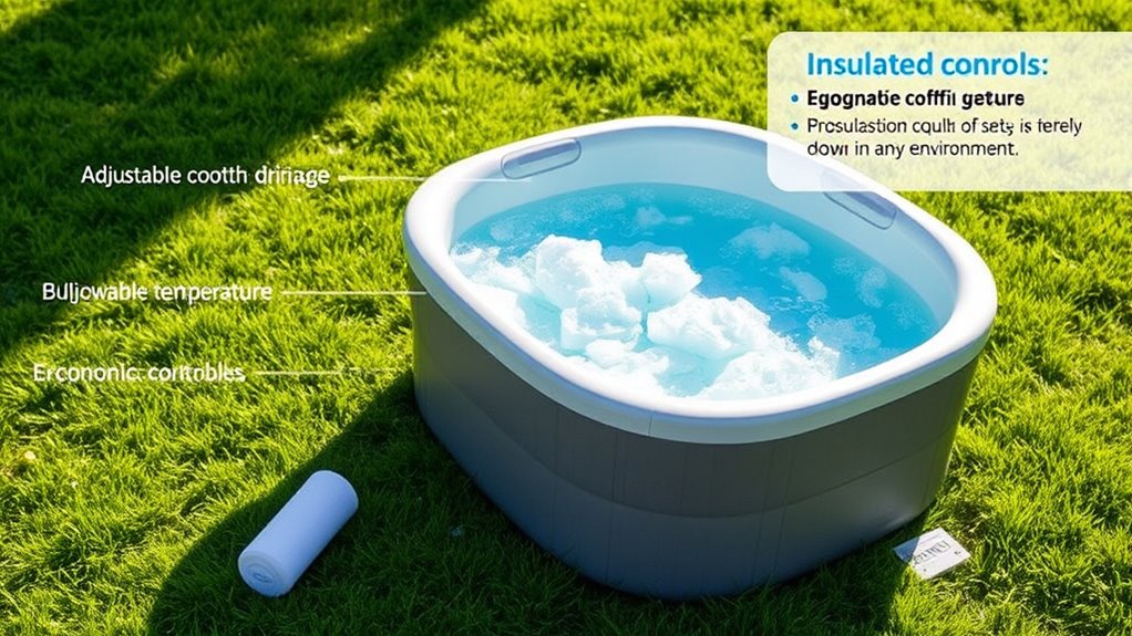 portable insulated cold plunge