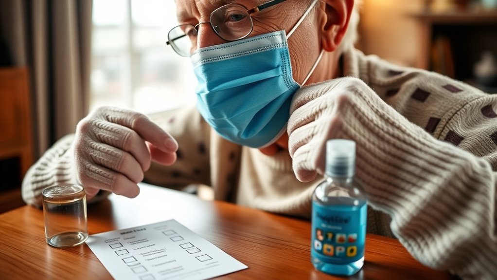 proper mask and ppe use