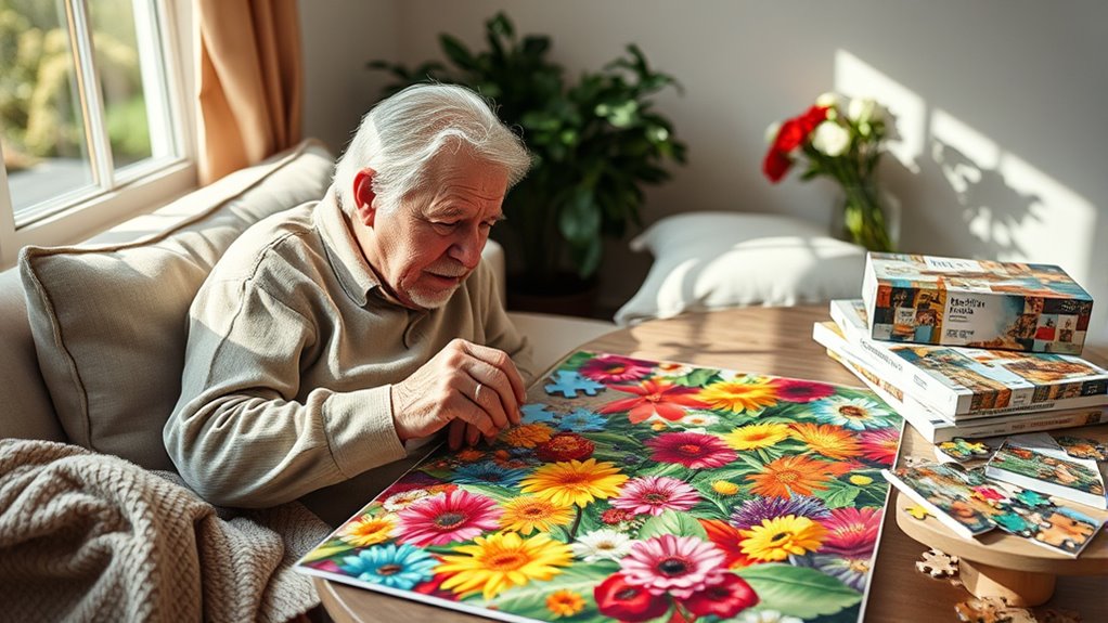 puzzle features for seniors