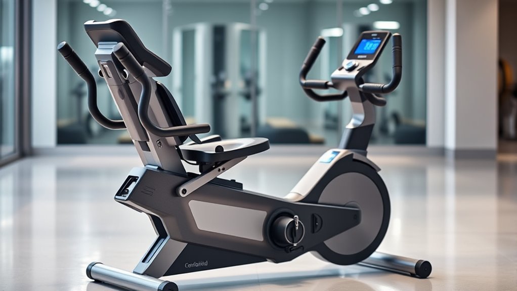 recumbent bike arm exercises