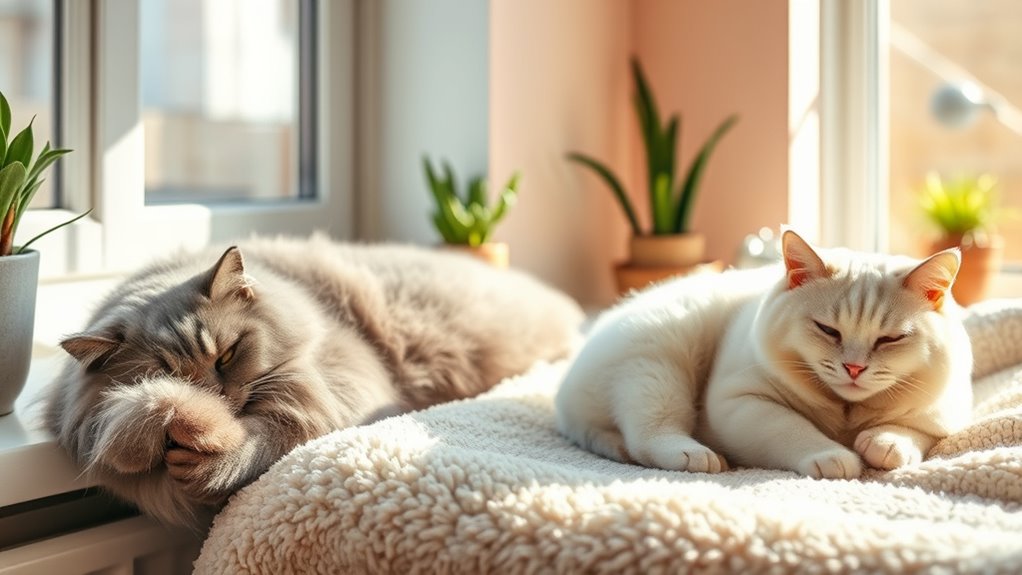 relaxed cozy low maintenance companions