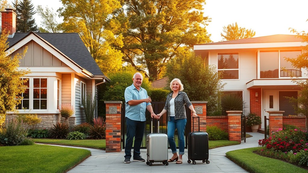retirees benefit from house swapping