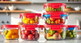 secure locking food containers