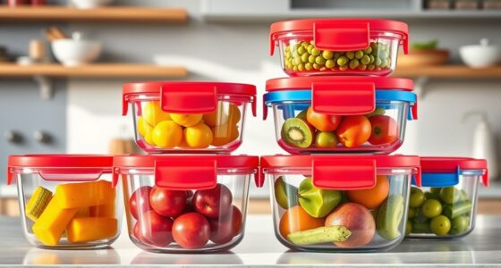 secure locking food containers