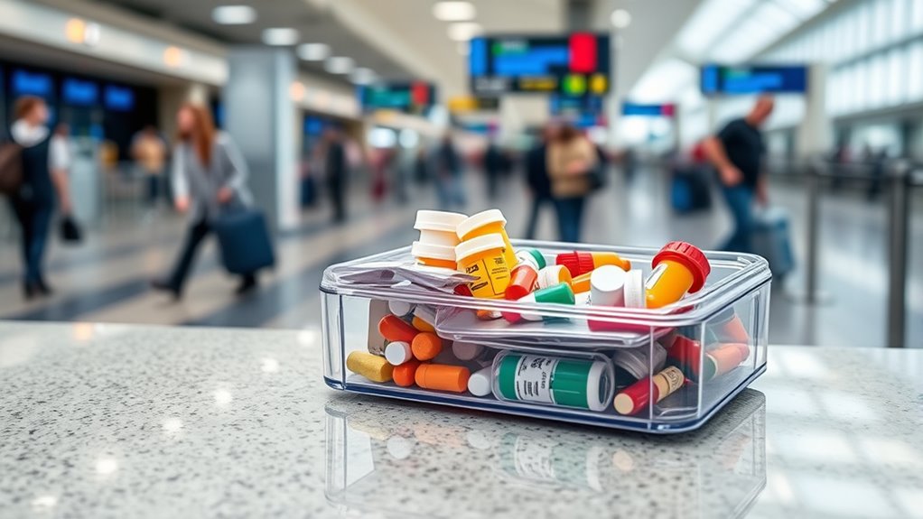 secure organized medication transport