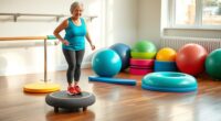 senior balance exercise equipment