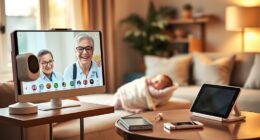 senior friendly baby monitors