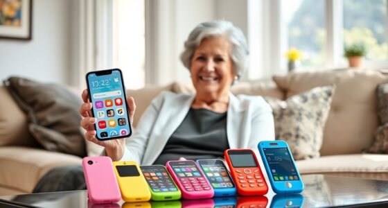 senior friendly cell phone options