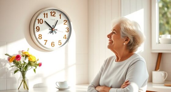 senior friendly day clocks